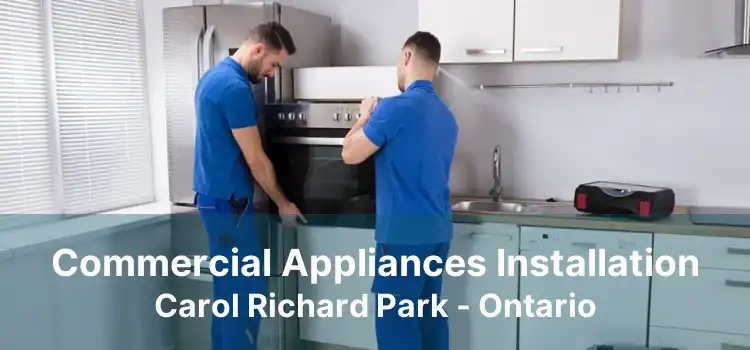 Commercial Appliances Installation Carol Richard Park - Ontario