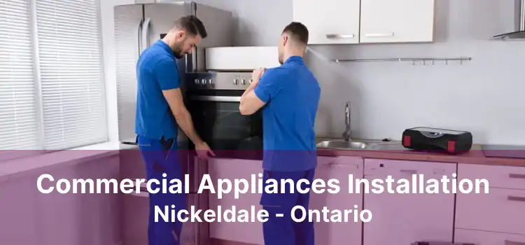 Commercial Appliances Installation Nickeldale - Ontario