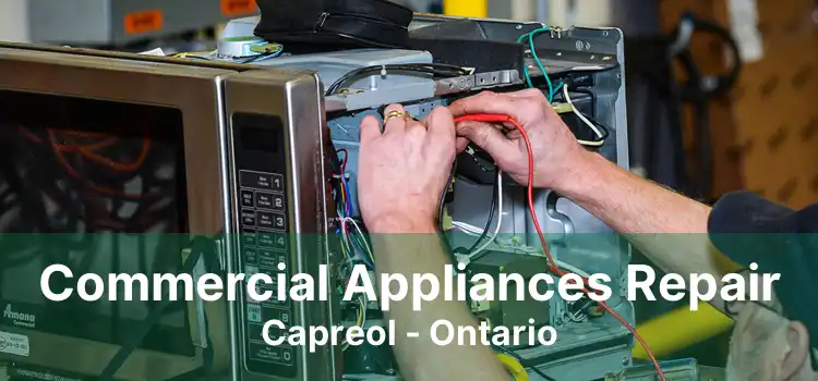 Commercial Appliances Repair Capreol - Ontario