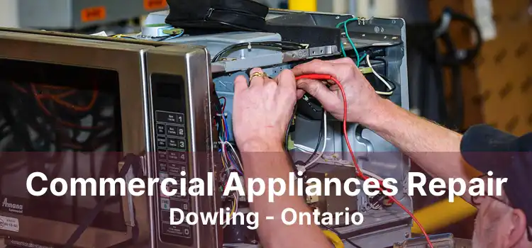Commercial Appliances Repair Dowling - Ontario