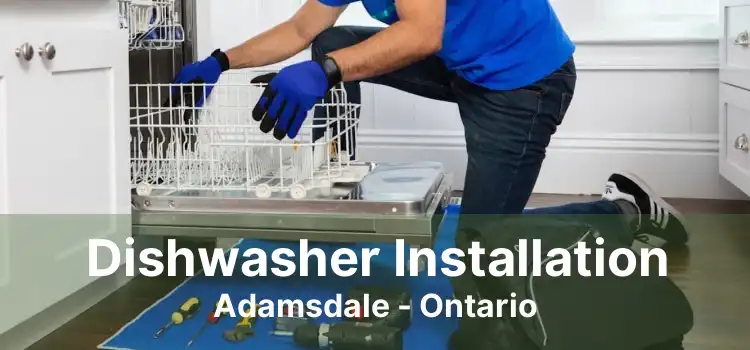 Dishwasher Installation Adamsdale - Ontario