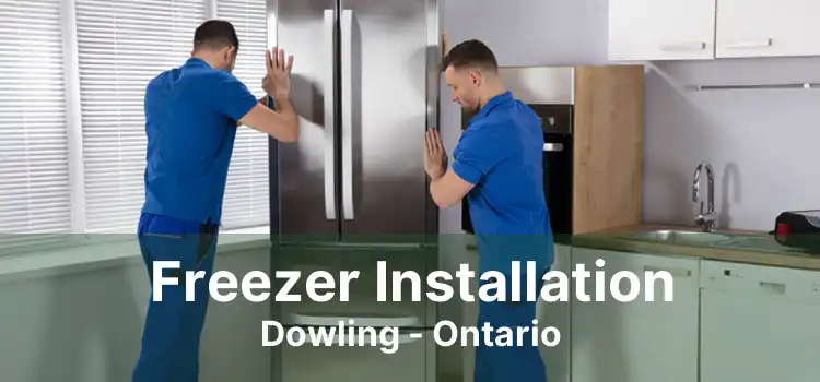 Freezer Installation Dowling - Ontario