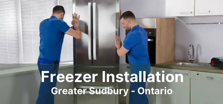 Freezer Installation Greater Sudbury - Ontario