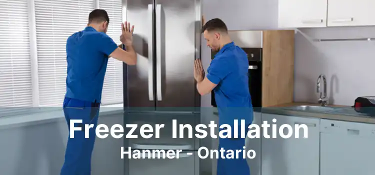 Freezer Installation Hanmer - Ontario