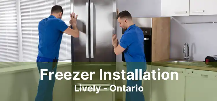 Freezer Installation Lively - Ontario