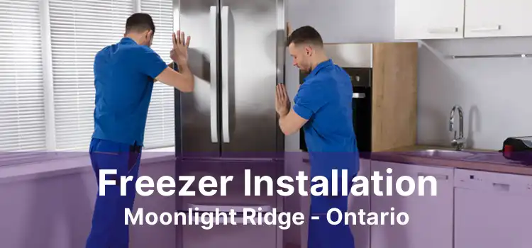 Freezer Installation Moonlight Ridge - Ontario