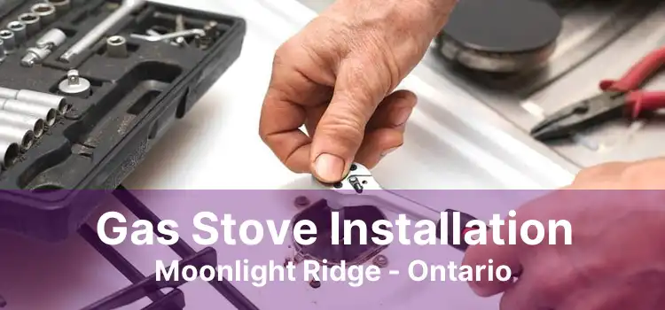 Gas Stove Installation Moonlight Ridge - Ontario