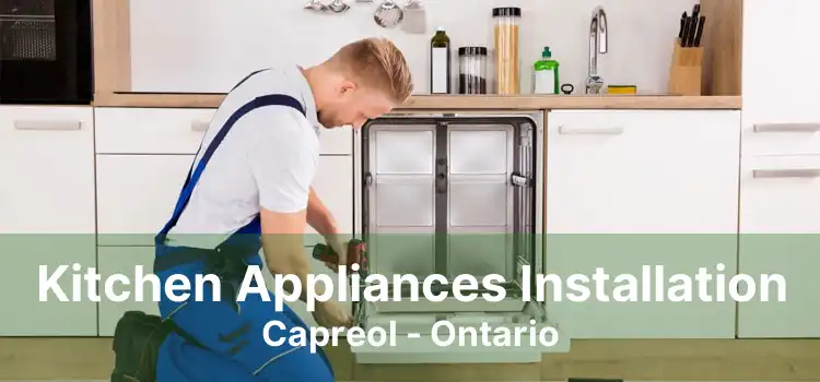 Kitchen Appliances Installation Capreol - Ontario