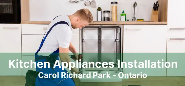 Kitchen Appliances Installation Carol Richard Park - Ontario