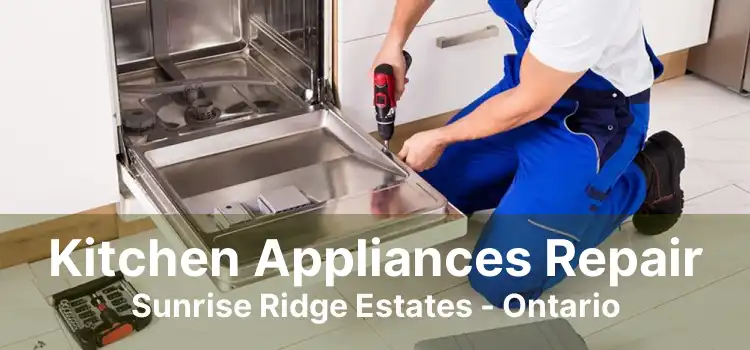 Kitchen Appliances Repair Sunrise Ridge Estates - Ontario