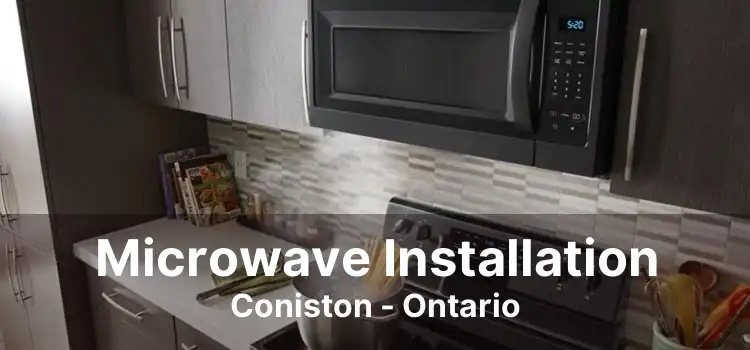 Microwave Installation Coniston - Ontario