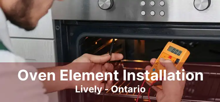 Oven Element Installation Lively - Ontario