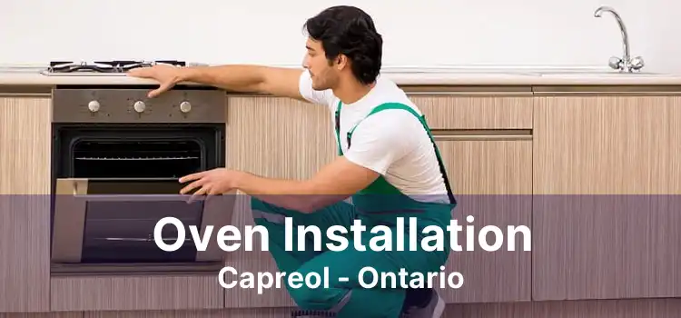 Oven Installation Capreol - Ontario