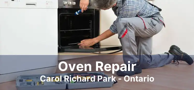 Oven Repair Carol Richard Park - Ontario