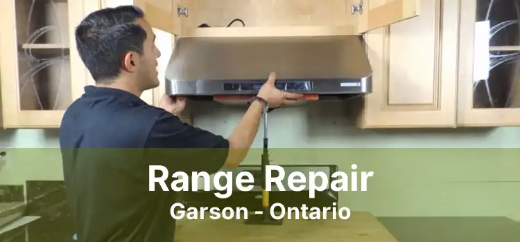 Range Repair Garson - Ontario