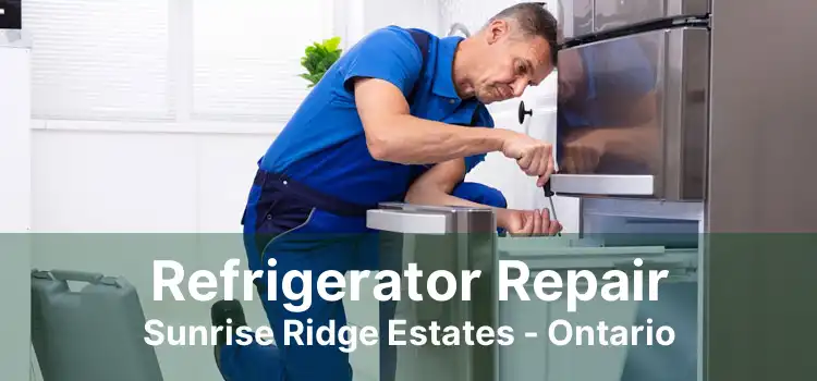 Refrigerator Repair Sunrise Ridge Estates - Ontario